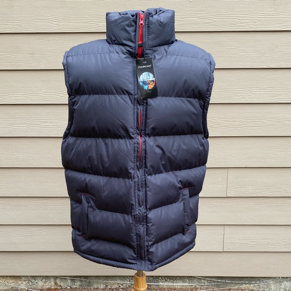 Fourcast Outerwear Sleeveless Puffer Jacket